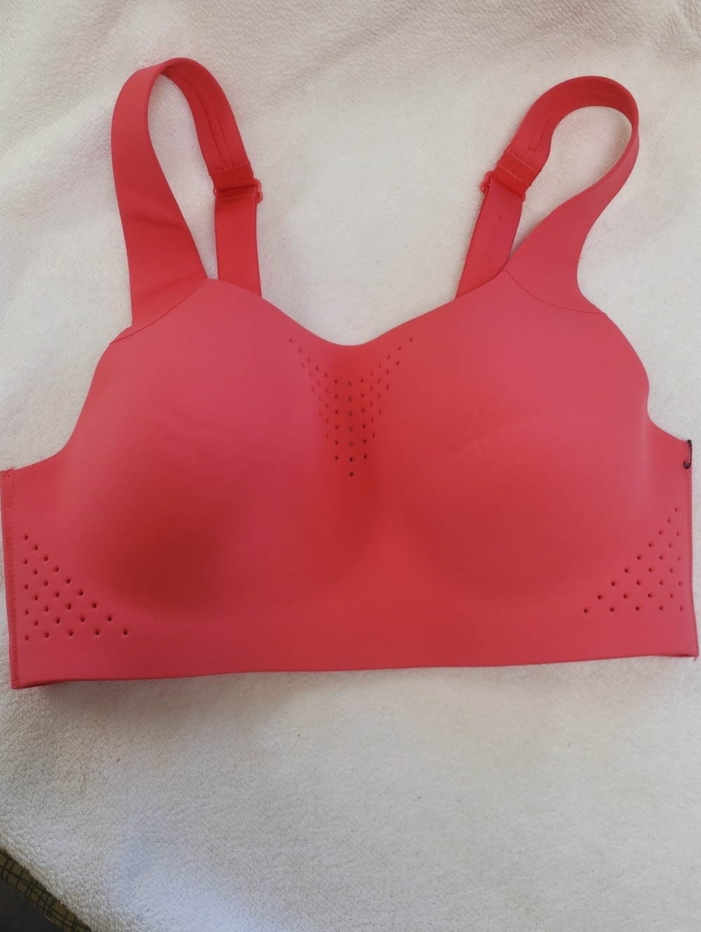VSX Smooth Molded Sports Bra in Salmon Pink Sz 34B